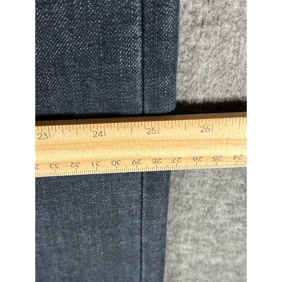 Levis 513 Jeans Medium Wash Denim Blue Straight Leg Slim Fit Mens Size 33x32 - Picture 8 of 11